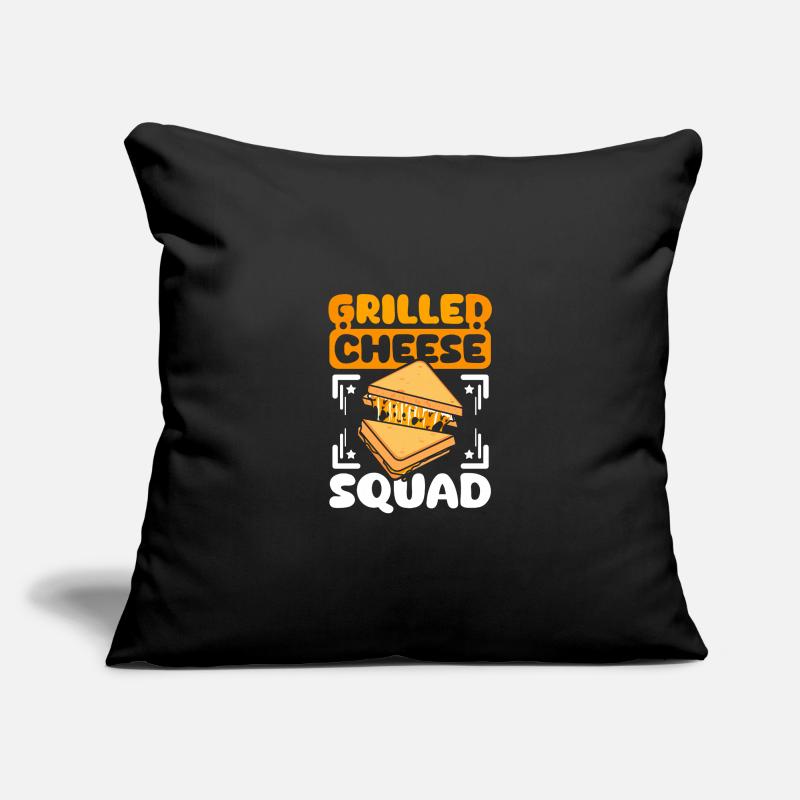 Escouade de grilled cheese Housse de coussin décorative 45 x 45 cm