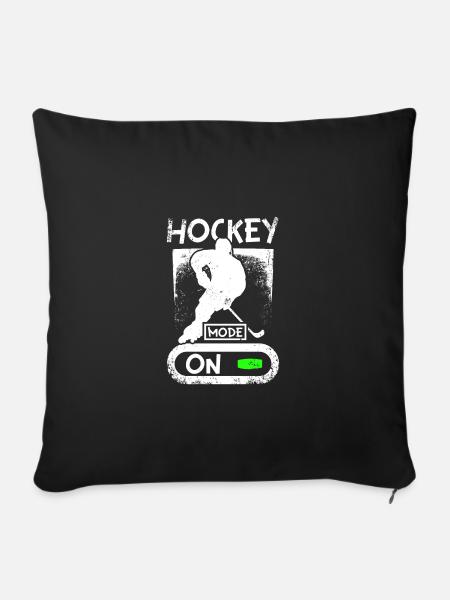 Roller hockey mode on - Sofakissenbezug 45 x 45 cm - Schwarz