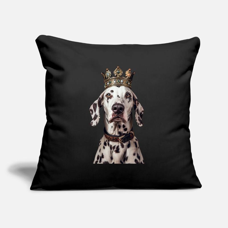 Dalmate Housse de coussin décorative 45 x 45 cm