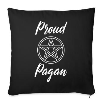 Beltane Blessings May Day Proud Pagan - Sofa pillowcase 17,3'' x 17,3'' (45 x 45 cm) - black - Front