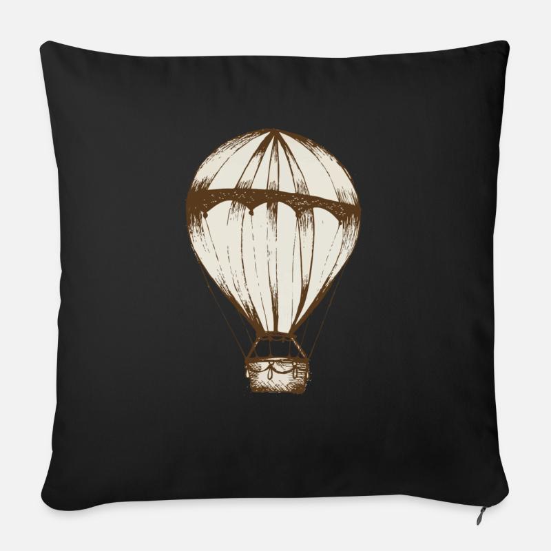 Balloon - Sofakissenbezug 45 x 45 cm - Schwarz