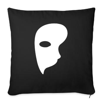 Phantom der Oper - Sofakissenbezug 45 x 45 cm - Schwarz - Vorne