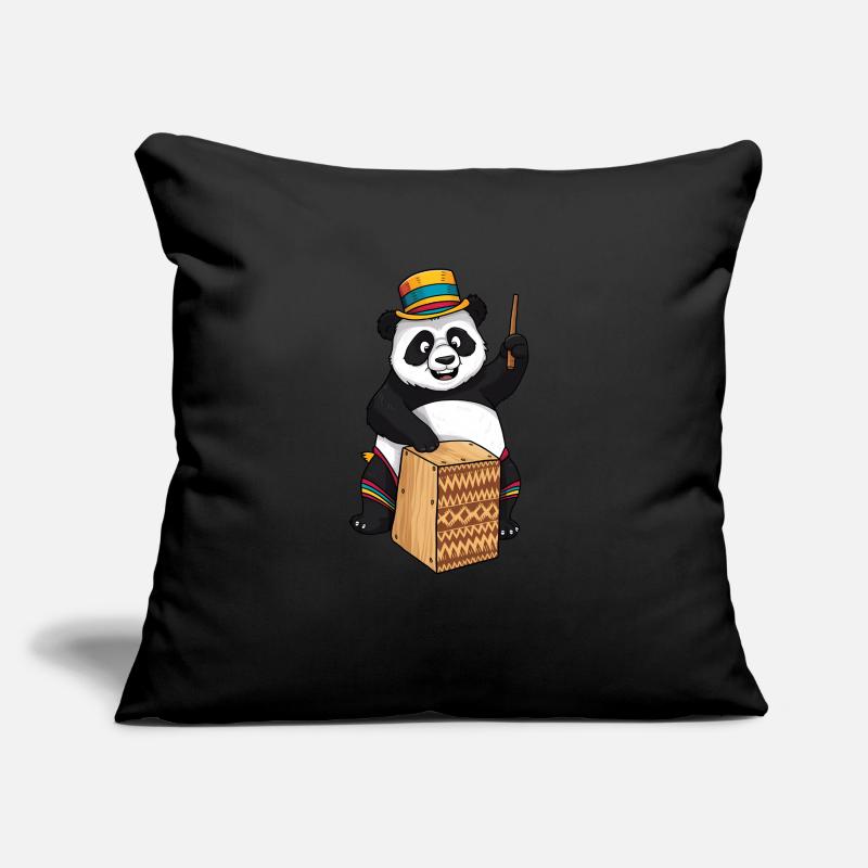 Cajon Drummer Sofa pillowcase 17,3'' x 17,3'' (45 x 45 cm)