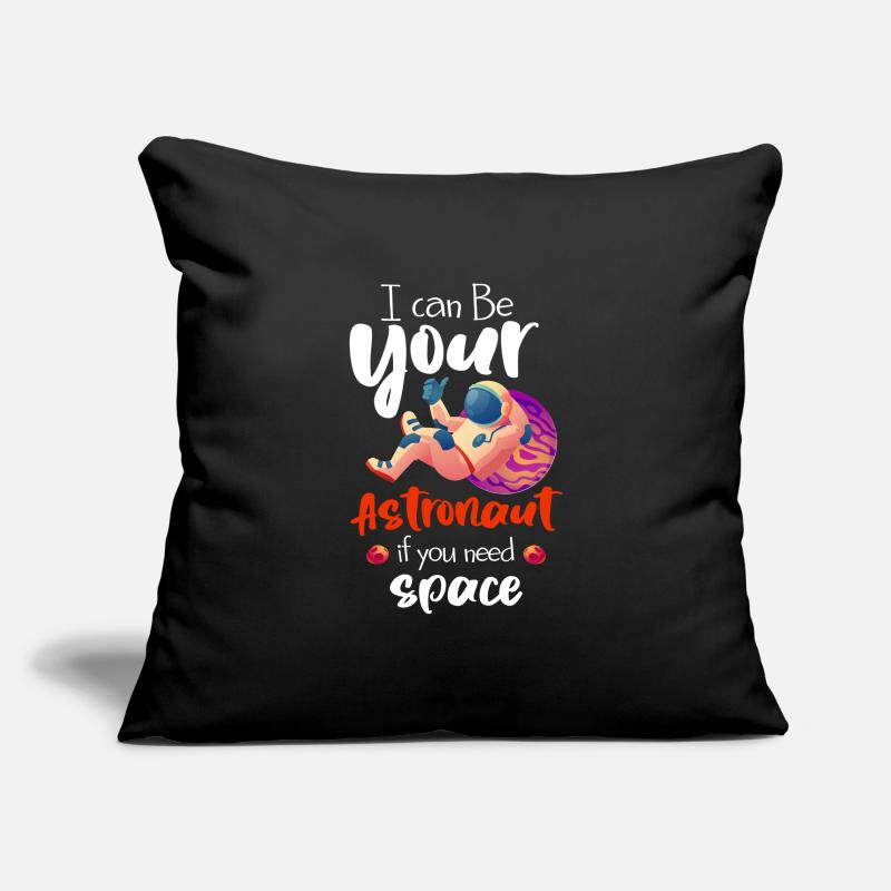 Logo de l’espace Star Spaceman Housse de coussin décorative 45 x 45 cm