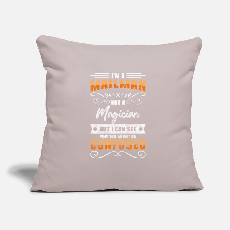 Postman Parcel Work Messenger Sofa pillowcase 17,3'' x 17,3'' (45 x 45 cm)