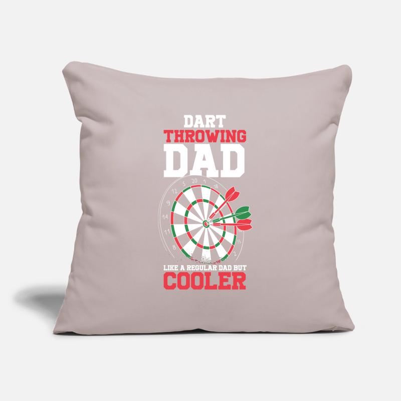 Dart Throwing Dad Like A Regular Dad Sofa pillowcase 17,3'' x 17,3'' (45 x 45 cm)