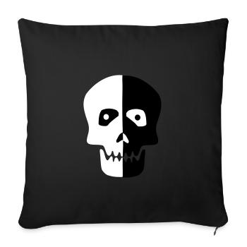 coole - Sofakissenbezug 45 x 45 cm - Schwarz - Vorne