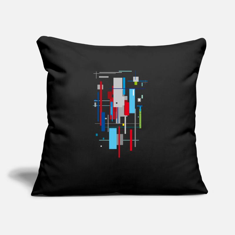 Abstract Bauhaus pattern Sofa pillowcase 17,3'' x 17,3'' (45 x 45 cm)