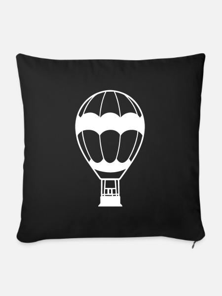 Luftballon - Sofakissenbezug 45 x 45 cm - Schwarz