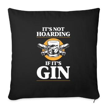 Celebrate Drink Birthday - Sofa pillowcase 17,3'' x 17,3'' (45 x 45 cm) - black - Front