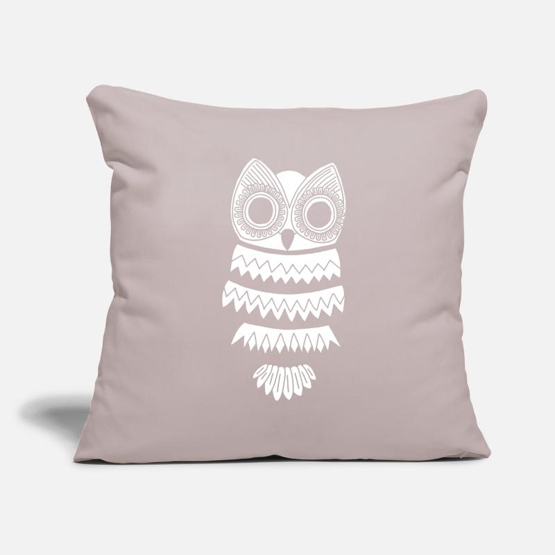 Die Weiße Eule Sofakissenbezug 45 x 45 cm