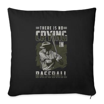 Entraîneurs Sports America - Housse de coussin décorative 45 x 45 cm - noir - Devant