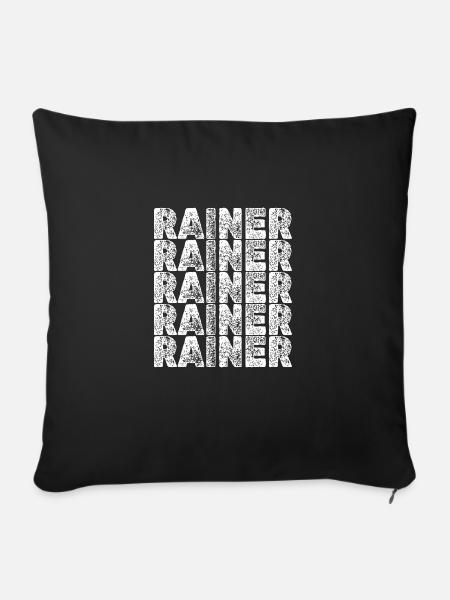 Held Rainer - Sofakissenbezug 45 x 45 cm - Schwarz