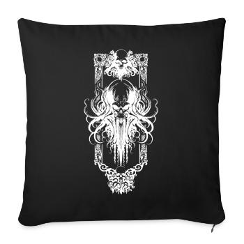Cthulhu emblem Ancient entity - Sofa pillowcase 17,3'' x 17,3'' (45 x 45 cm) - black - Front