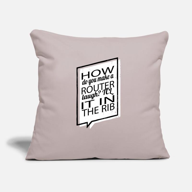 quote fun computer humour fullstack developer Sofa pillowcase 17,3'' x 17,3'' (45 x 45 cm)