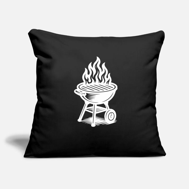 Grill Fire Grilling Sofa pillowcase 17,3'' x 17,3'' (45 x 45 cm)