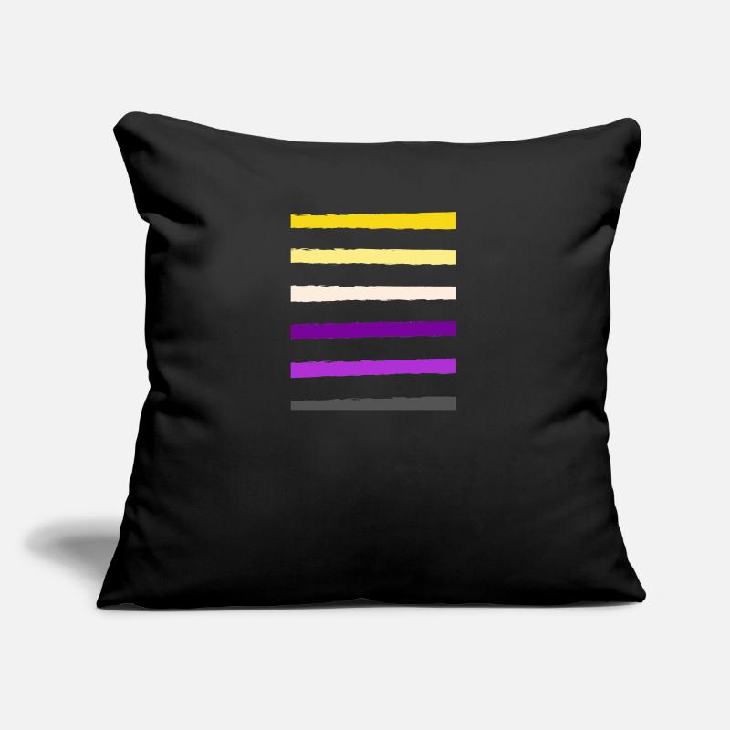 non binary stripe Sofakissenbezug 45 x 45 cm