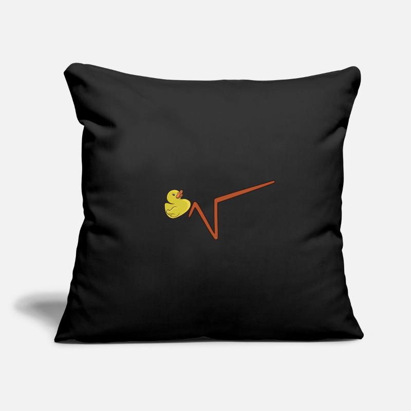 Duck Root Math Math Professeur Nerd Housse de coussin décorative 45 x 45 cm