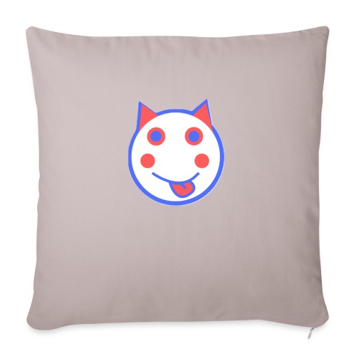 Alf Cat RWB | Alf Da Cat - Sofa pillowcase 17,3'' x 17,3'' (45 x 45 cm)