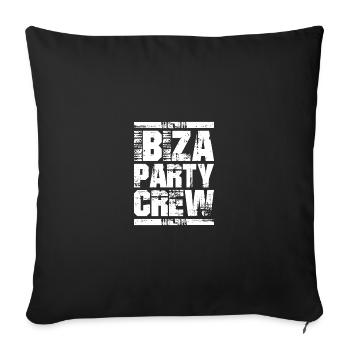 Équipe de vacances de fête d’Ibiza - Housse de coussin décorative 45 x 45 cm - noir - Devant