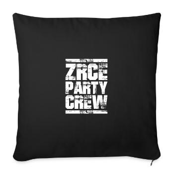 Équipe de vacances de la fête Zrce - Housse de coussin décorative 45 x 45 cm - noir - Devant