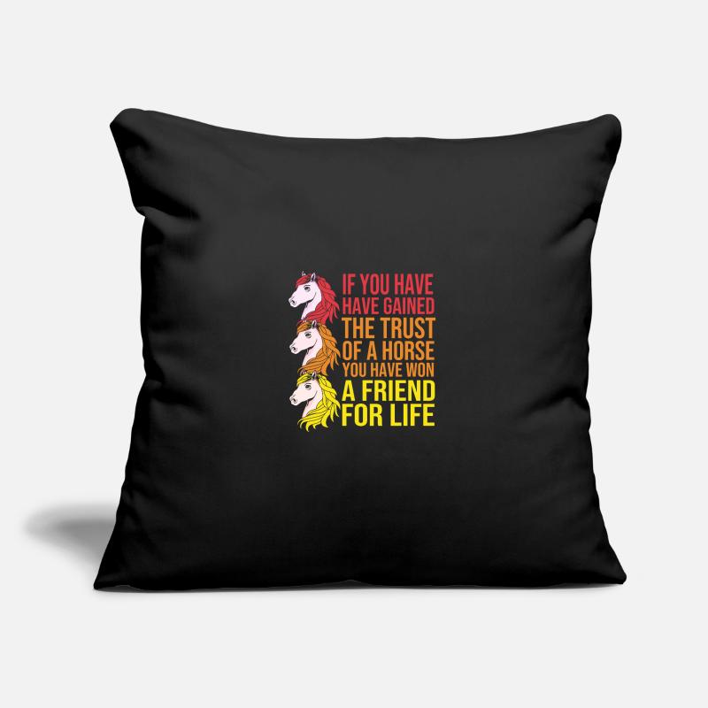 Saut d’obstacles Saut d’obstacles Housse de coussin décorative 45 x 45 cm