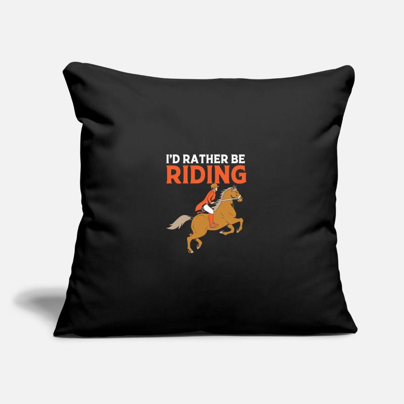 Saut d’obstacles Saut d’obstacles Housse de coussin décorative 45 x 45 cm