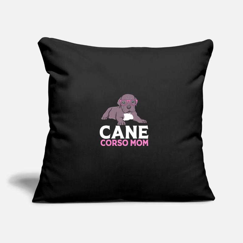 Cane corso Housse de coussin décorative 45 x 45 cm