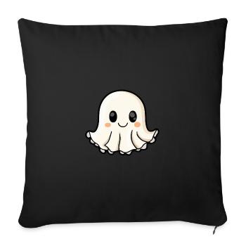 Jellyfish Halloween Funny Ghost - Sofa pillowcase 17,3'' x 17,3'' (45 x 45 cm) - black - Front