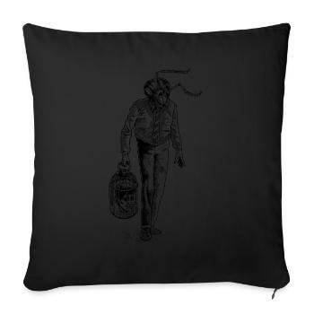 ANT MAN - Sofa pillowcase 17,3'' x 17,3'' (45 x 45 cm) - black - Front