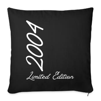 2004 Millennium Limited Edition - Sofa pillowcase 17,3'' x 17,3'' (45 x 45 cm) - black - Front