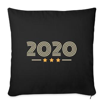 Légendaire Depuis 2020 Cadeau D anniversaire 2020 - Housse de coussin décorative 45 x 45 cm - noir - Devant