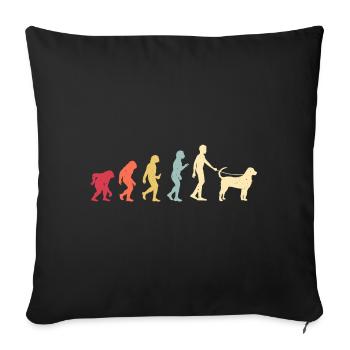 Chien de berger d’Anatolie - Housse de coussin décorative 45 x 45 cm - noir - Devant