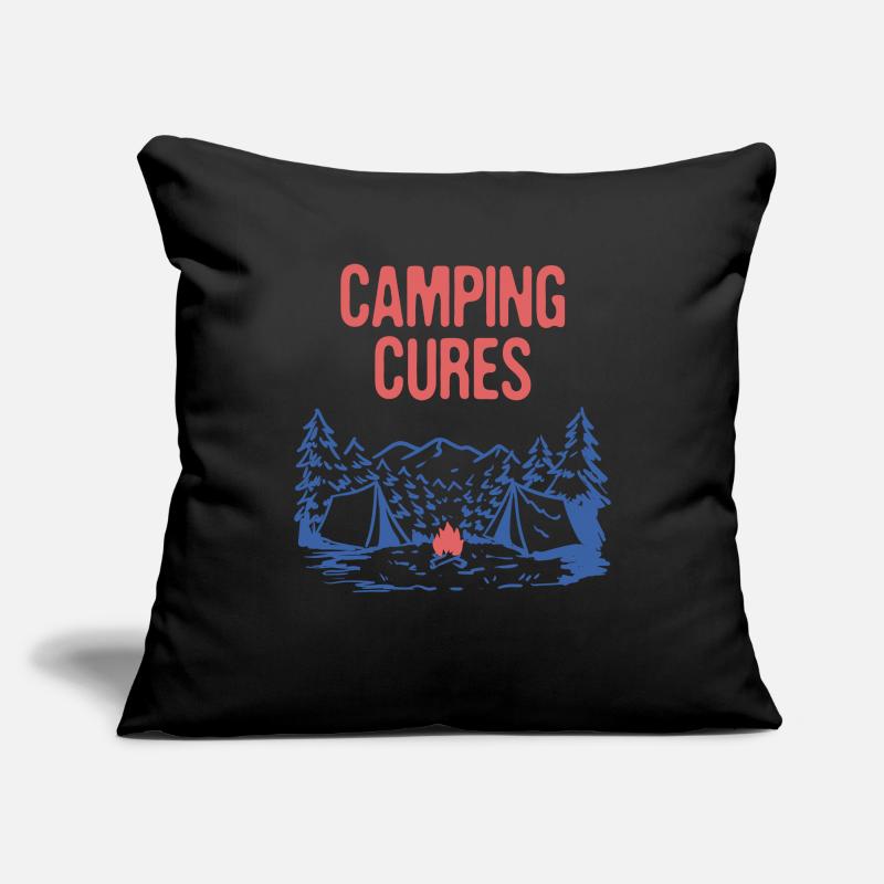 Camping Cures Vacation Camper Trip Camp Summer Sofakissenbezug 45 x 45 cm