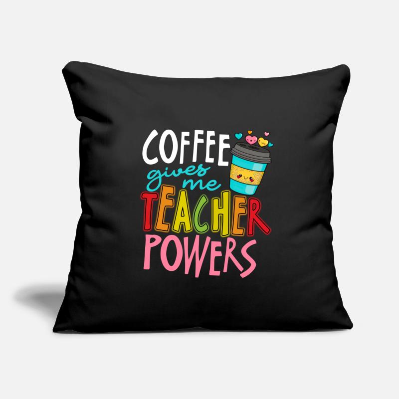 Lehrer Lehrer Kaffee Sofakissenbezug 45 x 45 cm