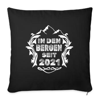 den 2021 - Sofakissenbezug 45 x 45 cm - Schwarz - Vorne