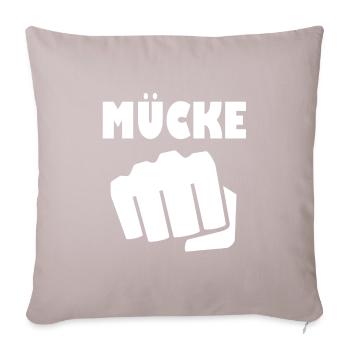 mosquito - Sofa pillowcase 17,3'' x 17,3'' (45 x 45 cm) - light taupe - Front