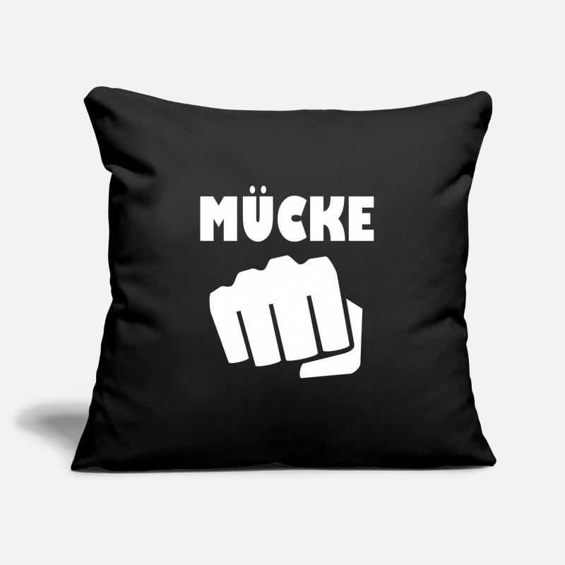 moustique Housse de coussin décorative 45 x 45 cm