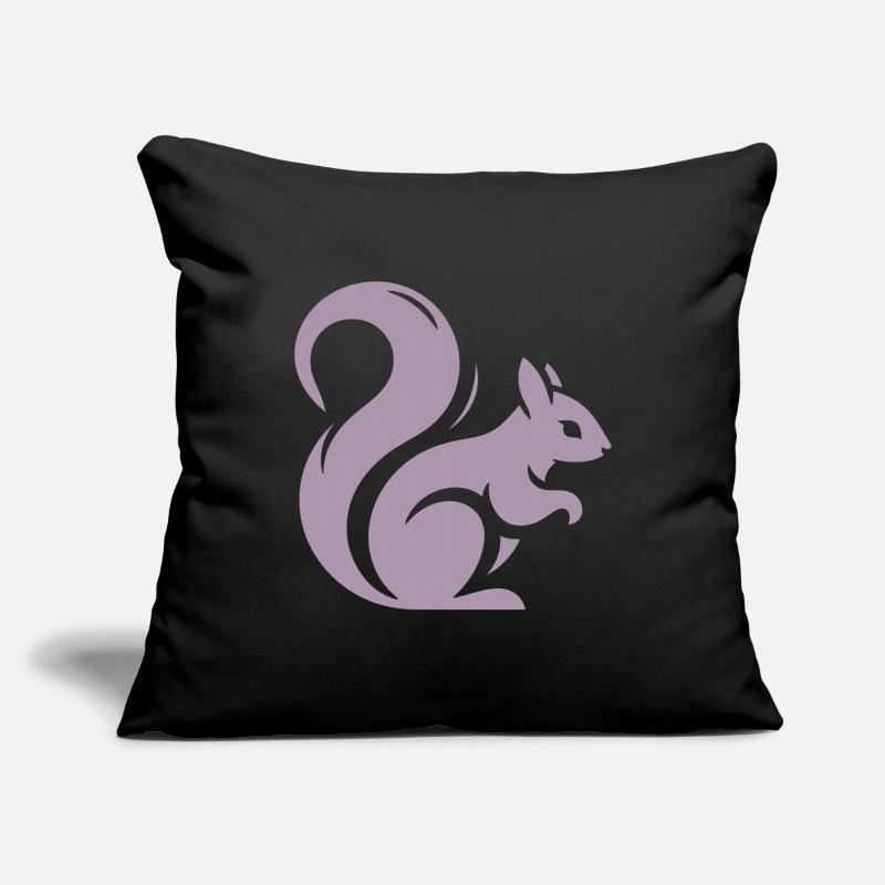 Minimalist Squirrel Silhouette Sofa pillowcase 17,3'' x 17,3'' (45 x 45 cm)