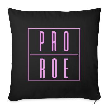 Womens Rights Roe v Wade Reproductive Rights 1973 - Sofa pillowcase 17,3'' x 17,3'' (45 x 45 cm) - black - Front