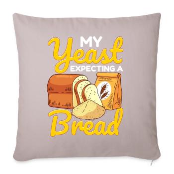 Bread Baking Bread Maker - Sofa pillowcase 17,3'' x 17,3'' (45 x 45 cm) - light taupe - Front