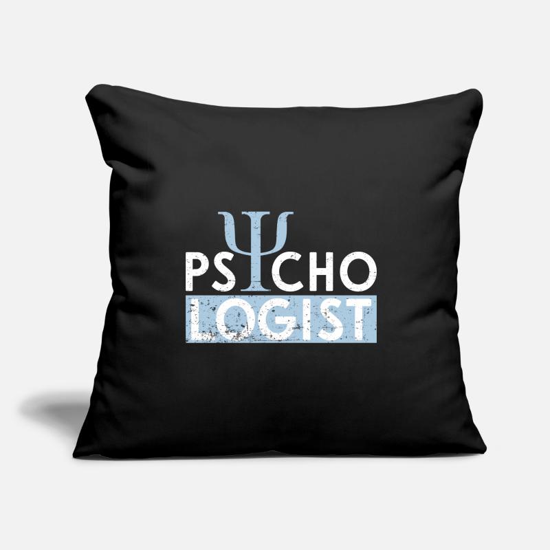 Psychologue Housse de coussin décorative 45 x 45 cm