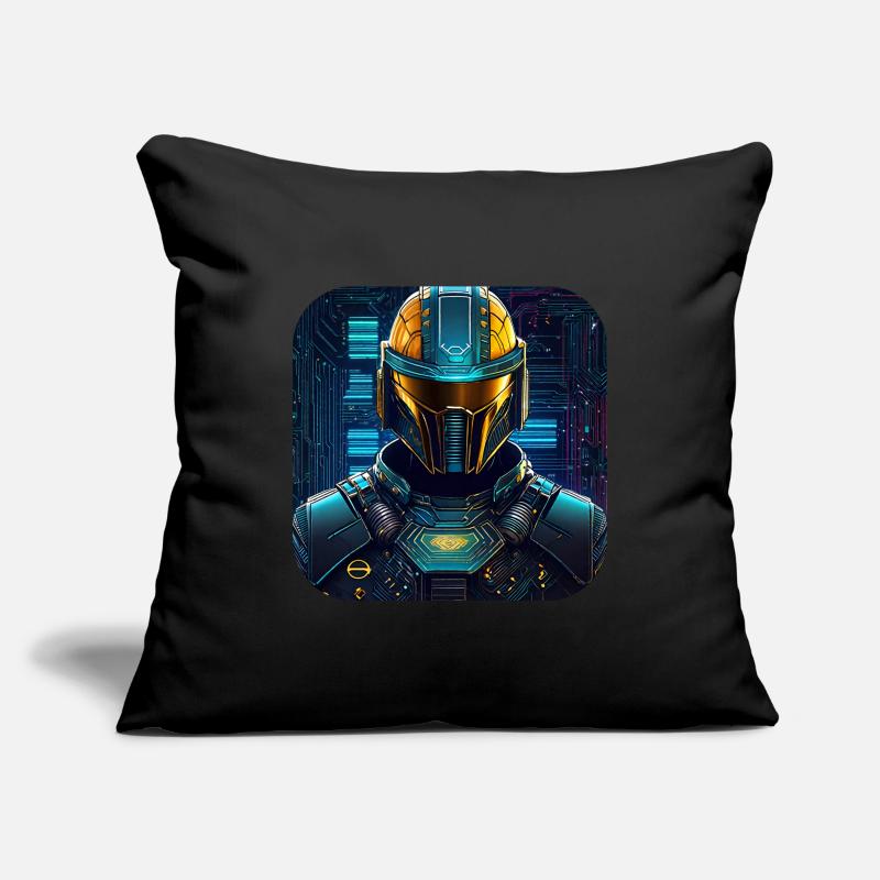 Cool Cyberspace Motif Sofa pillowcase 17,3'' x 17,3'' (45 x 45 cm)