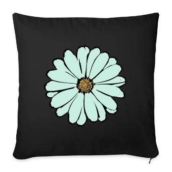 Cadeau pour la fête des mères : Idée de cadeau pour la fête des mères - Housse de coussin décorative 45 x 45 cm - noir - Devant