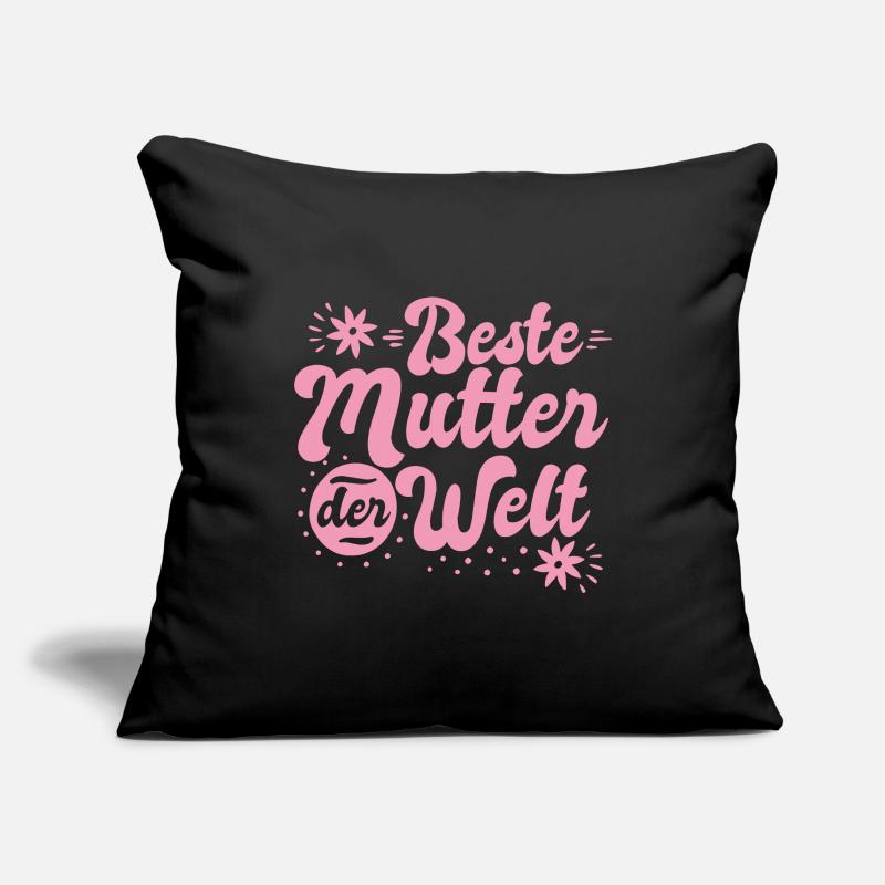Beste Mutter Welt Mama Mutti Sofakissenbezug 45 x 45 cm