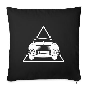 Classic Car - Car - Nostalgic - Vehicles - USA - Sofa pillowcase 17,3'' x 17,3'' (45 x 45 cm) - black - Front