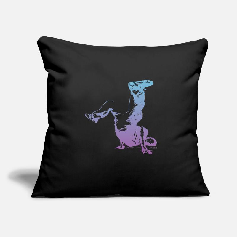 Breakdancer Silhouette Logo Sofakissenbezug 45 x 45 cm