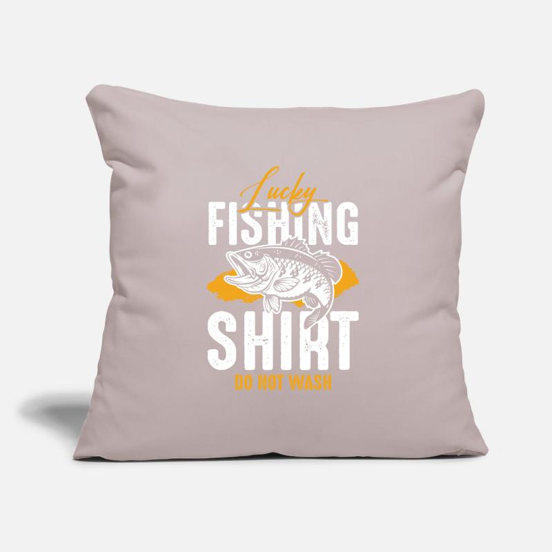Devis de pêche pêche Housse de coussin décorative 45 x 45 cm