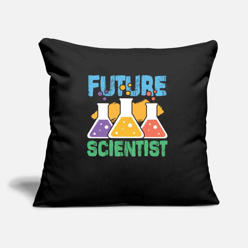 Atome de science science Housse de coussin décorative 45 x 45 cm