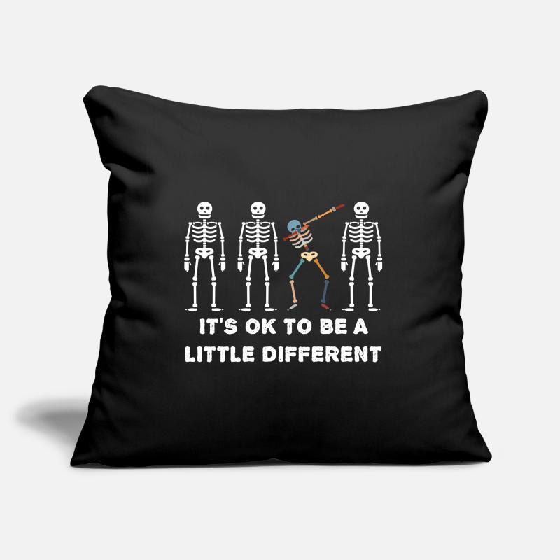 Skeleton Dabbing (Difference Edition) Sofa pillowcase 17,3'' x 17,3'' (45 x 45 cm)
